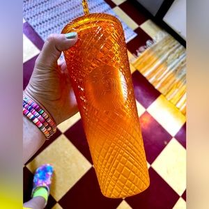 Summer 2022 Orange Starbucks Cup